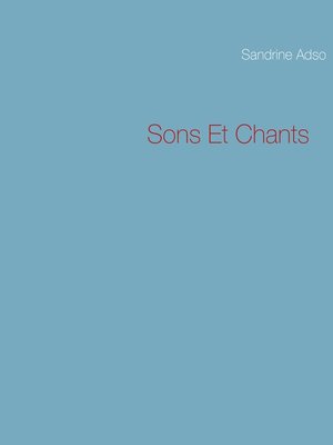cover image of Sons Et Chants